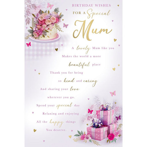 Picture of BIRTHDAY WISHES FOR A SPECIAL MUM BIRTHDAY CARD